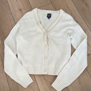 Small Gap Cream Cardigan